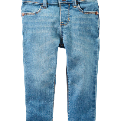 Baby Medium Blue Wash Skinny-Leg Jeans