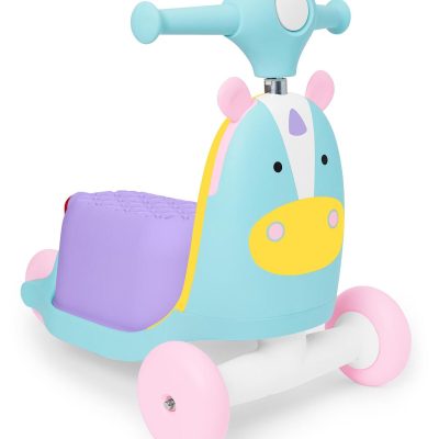 Zoo 3-in-1 Ride-On Toy - Unicorn
