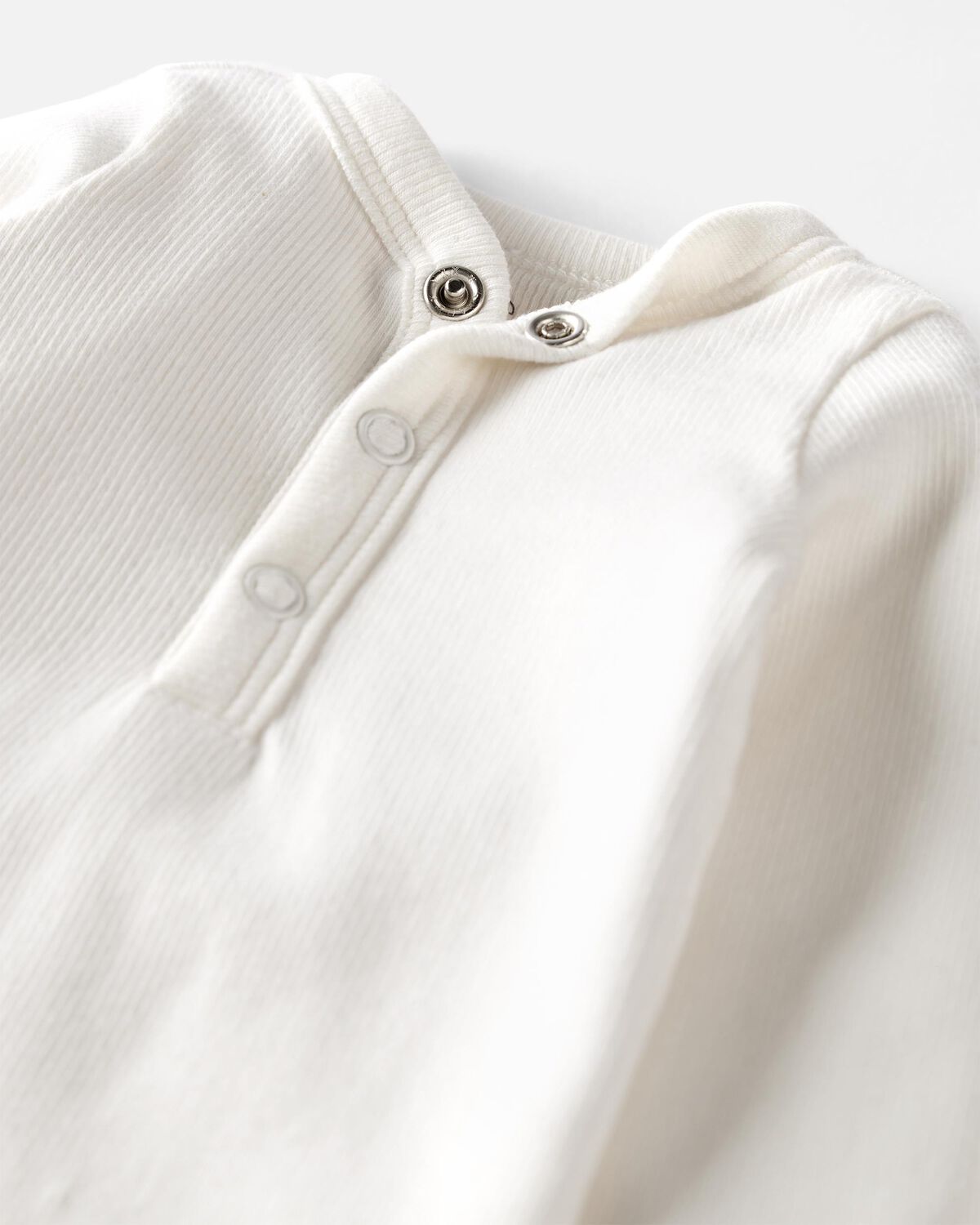 Baby 2-Pack Organic Cotton Rib Sleeper Gowns - Image 2