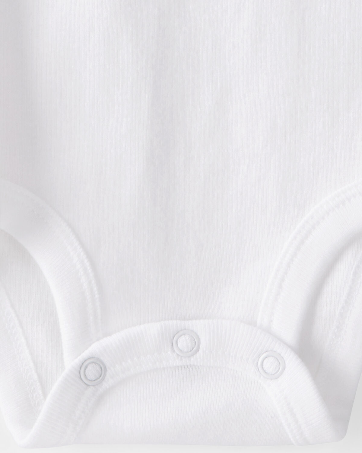 Baby 5-Pack Sleeveless Bodysuits - White - Image 5