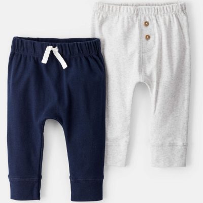Baby 2-Pack Pull-On Pants