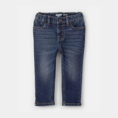 Baby Faded Blue Wash Classic Jeans