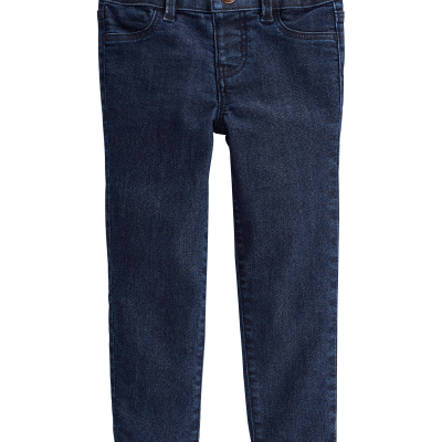 Baby Dark Blue Wash Skinny-Leg Jeans