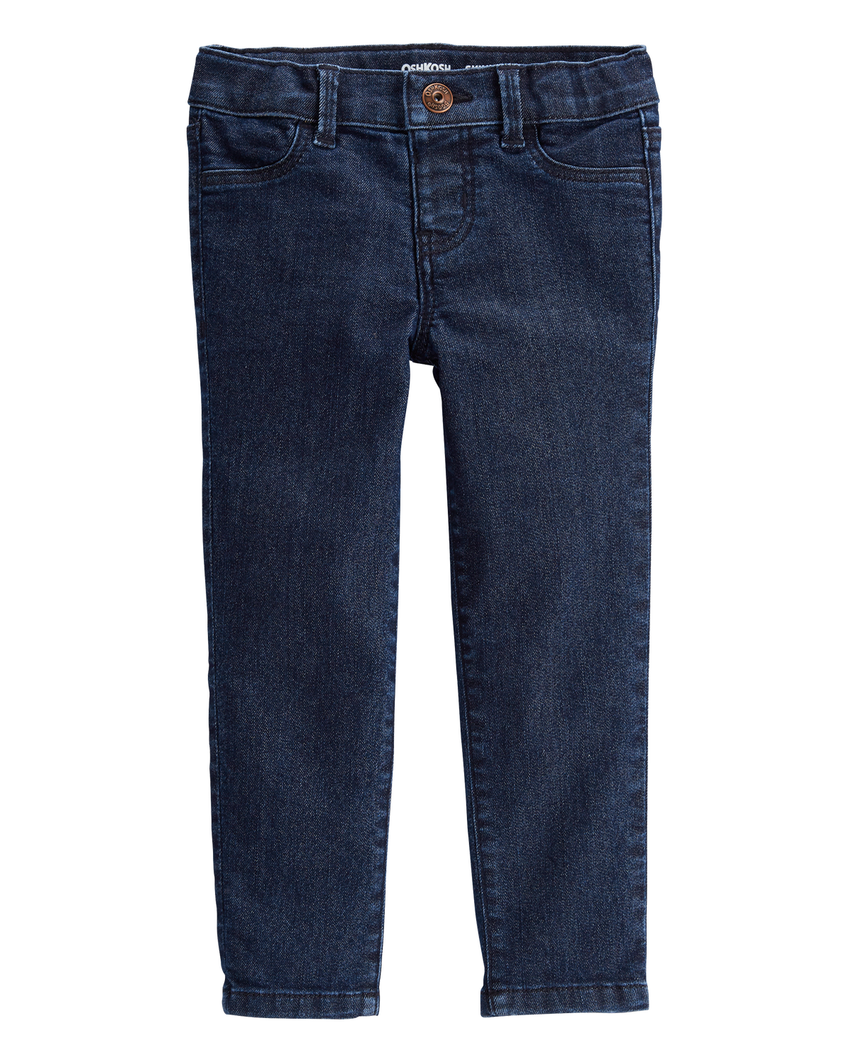 Baby Dark Blue Wash Skinny-Leg Jeans