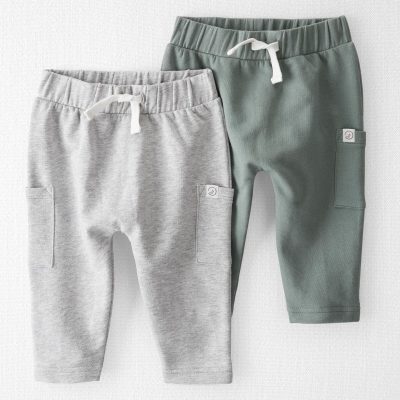 Baby 2-Pack Organic Cotton Pants
