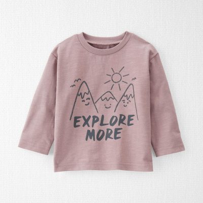 Baby Organic Cotton Explore More Graphic Tee