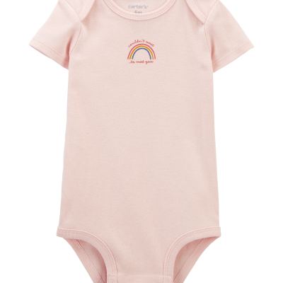 Baby Girl Preemie Rainbow Bodysuit