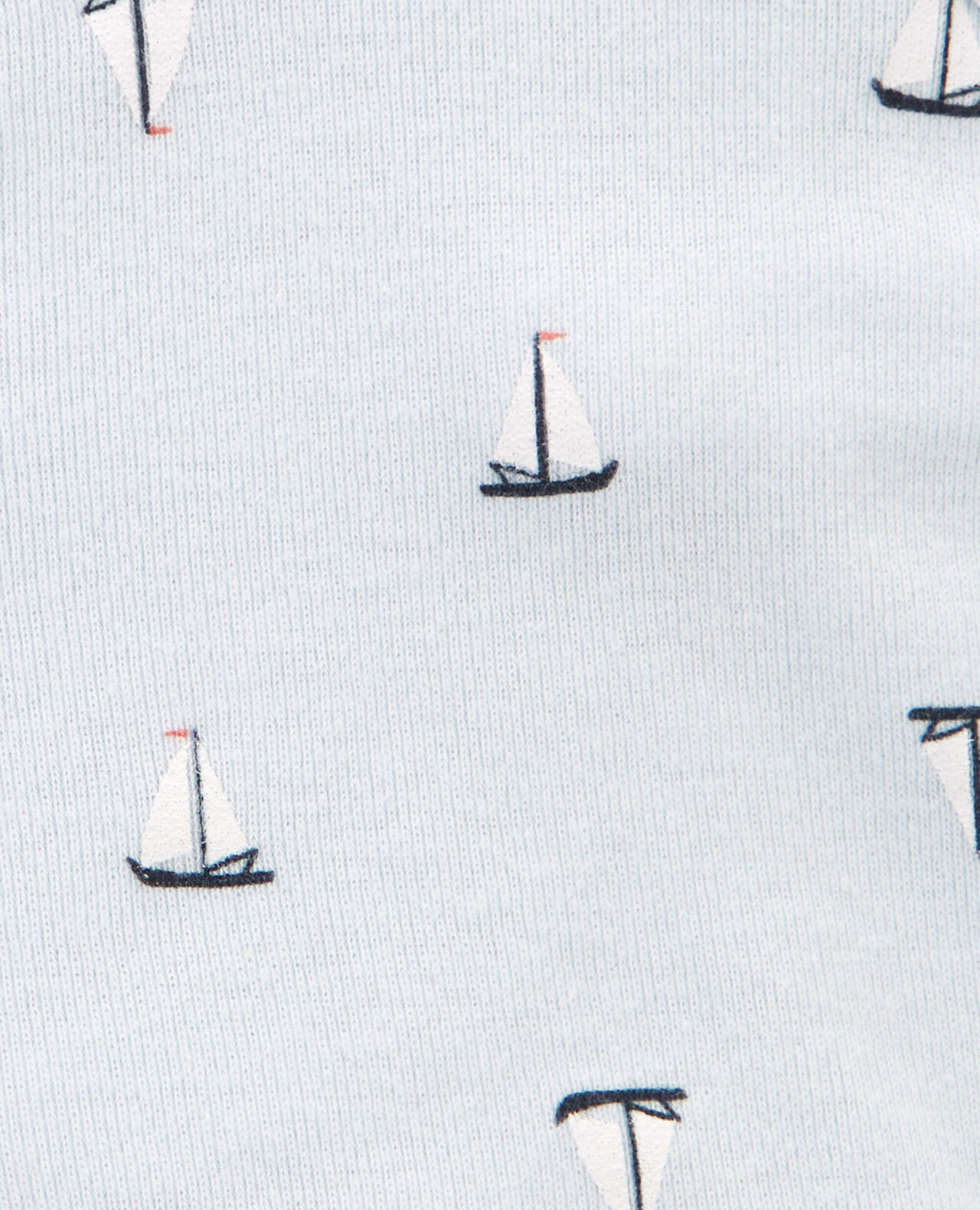 Baby Boy Preemie Sailboat Tank - Blue - Image 5