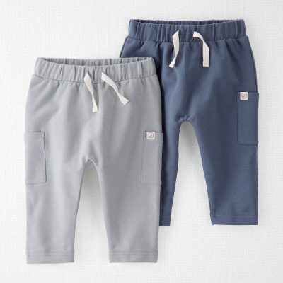 Baby 2-Pack Organic Cotton Pants