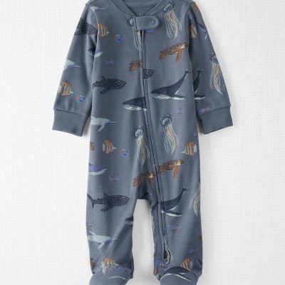 Baby Organic Cotton Sleep & Play Pajamas