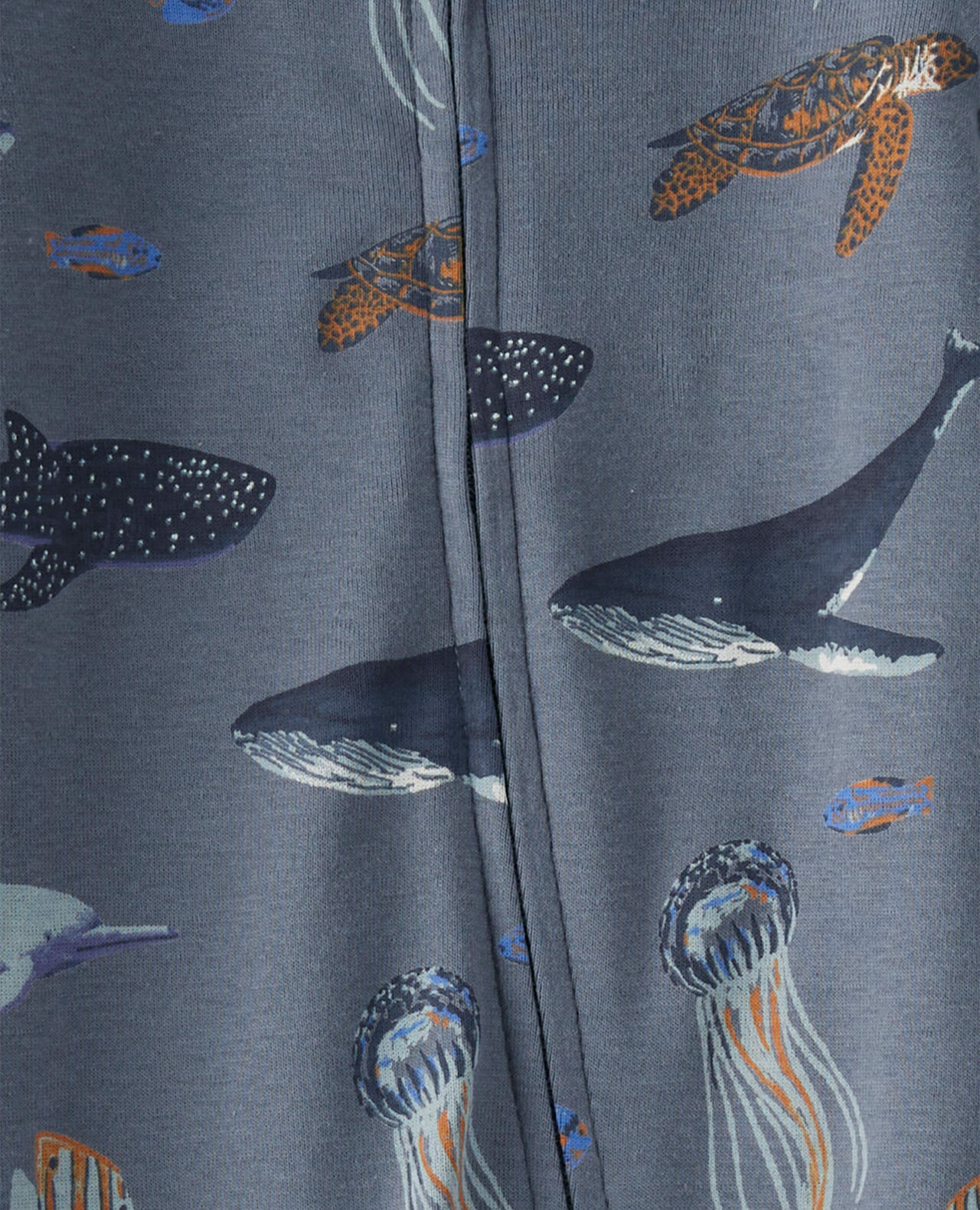 Baby Organic Cotton Sleep & Play Pajamas in Western Rodeo - Image 6