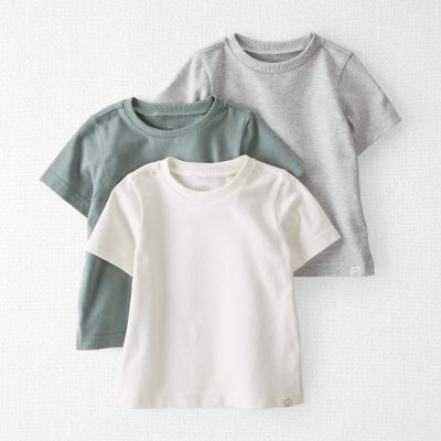 Baby 3-Pack Organic Cotton T-Shirts
