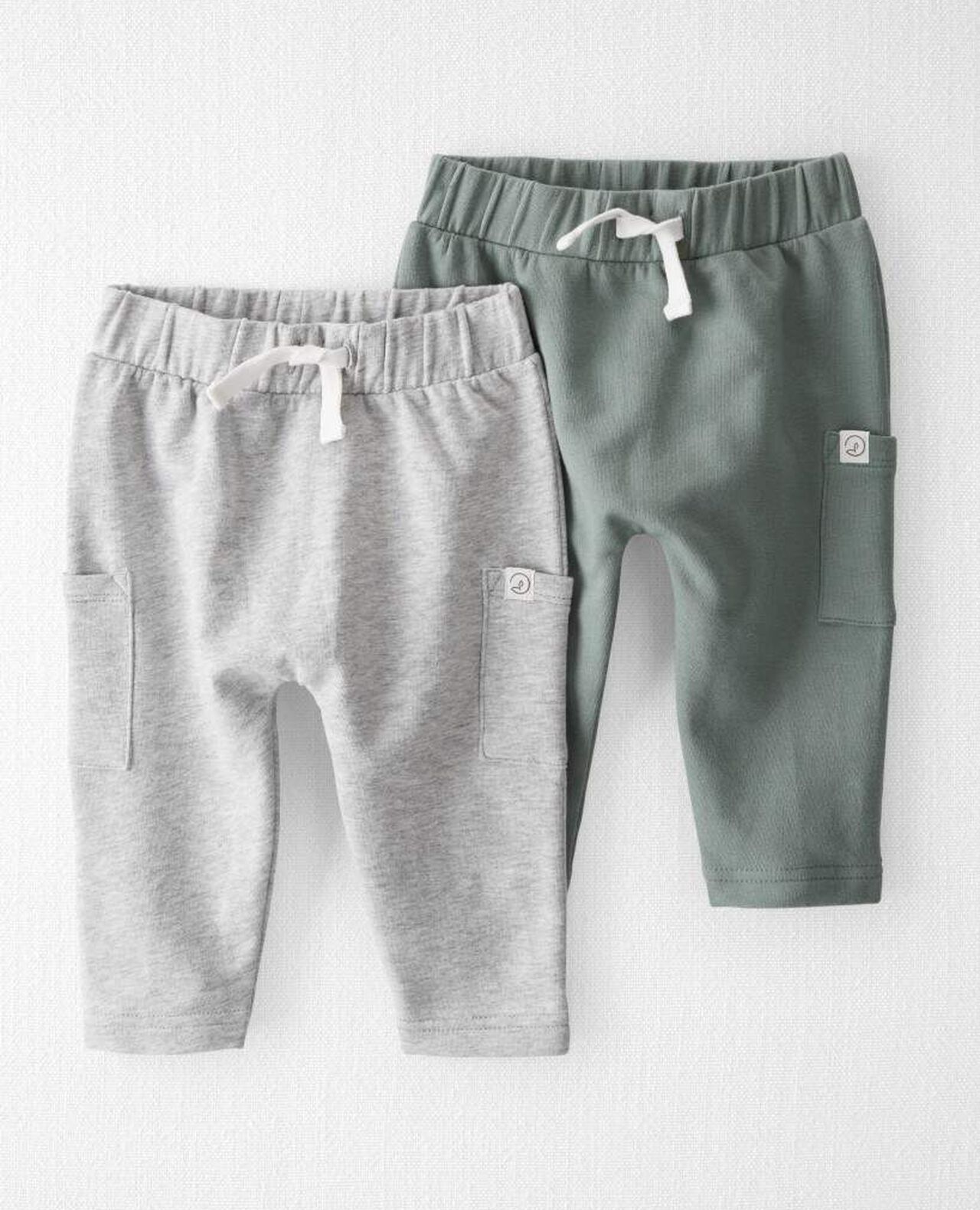 Baby 2-Pack Organic Cotton Pants - Image 5