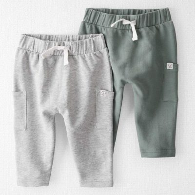 Baby 2-Pack Organic Cotton Pants