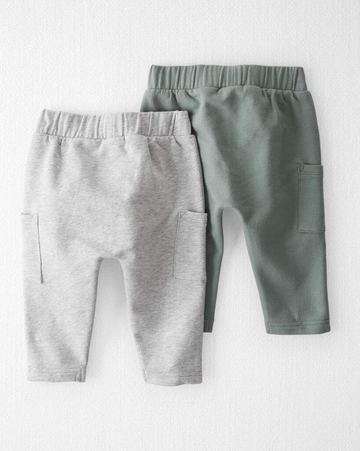 Baby 2-Pack Organic Cotton Pants - Image 2