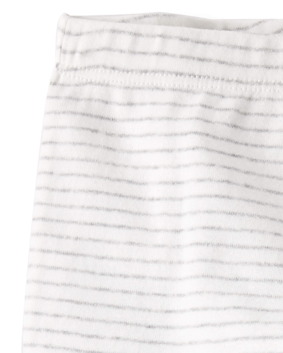Baby 2-Pack Organic Cotton Rib Footed Pants - Image 3