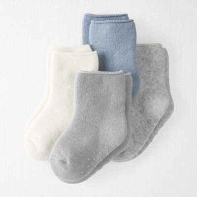 Baby 4-Pack No Slip Socks