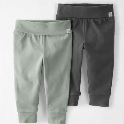 Baby 2-Pack Organic Cotton Joggers