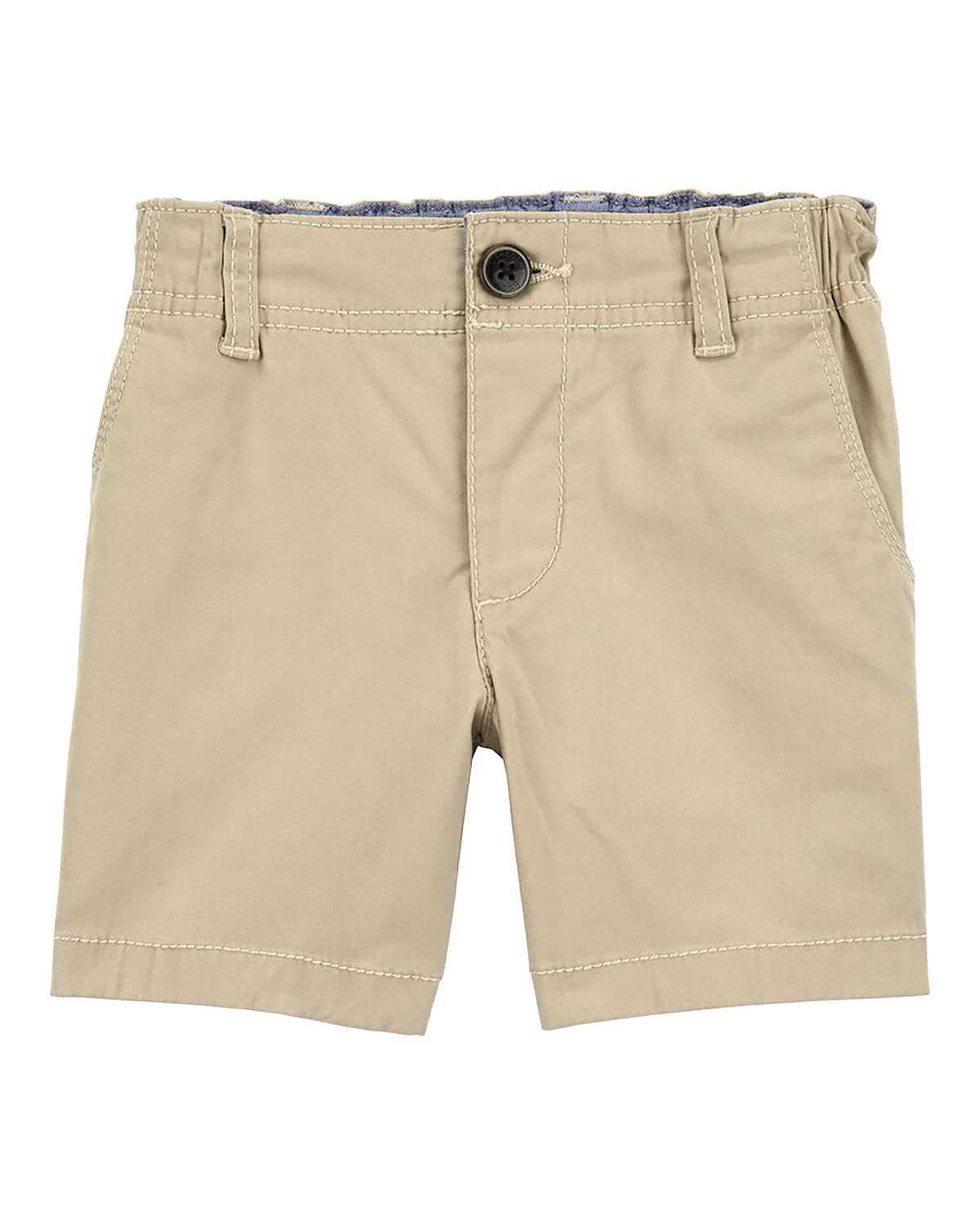 Baby Boy Stretch Chino Shorts - Khaki