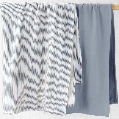 Baby 2-Pack Organic Cotton Muslin Swaddle Blankets