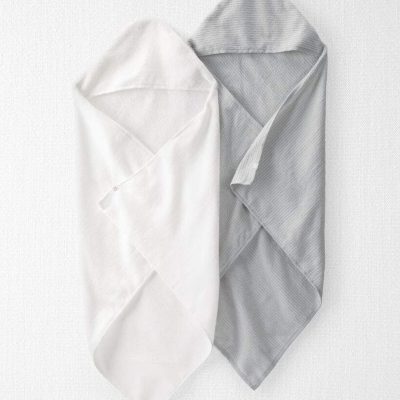 Baby 2-Pack Organic Cotton Towels