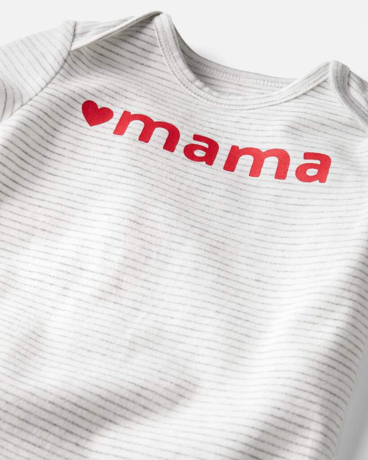 Baby Organic Cotton Mama Bodysuit - Image 3