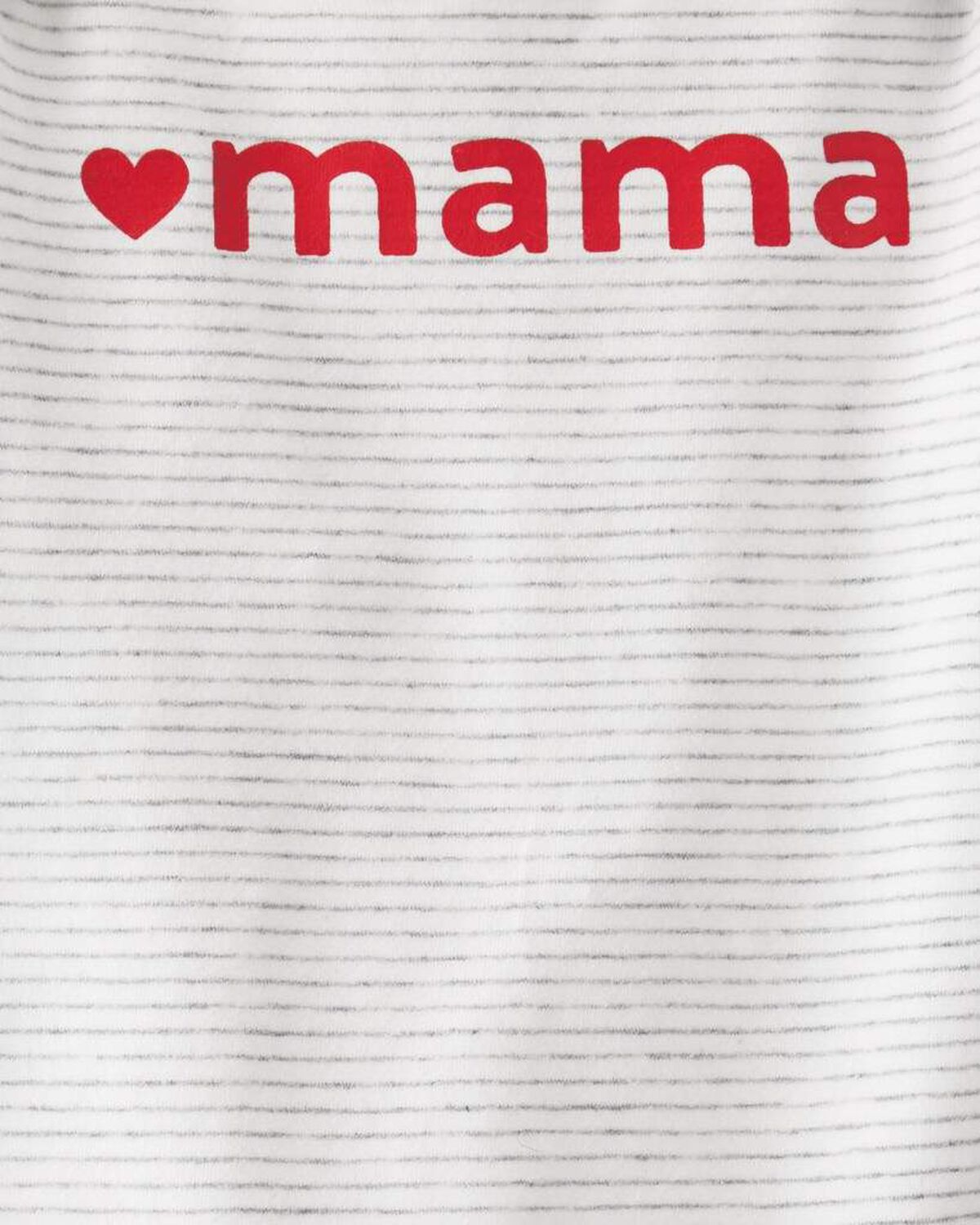 Baby Organic Cotton Mama Bodysuit - Image 2