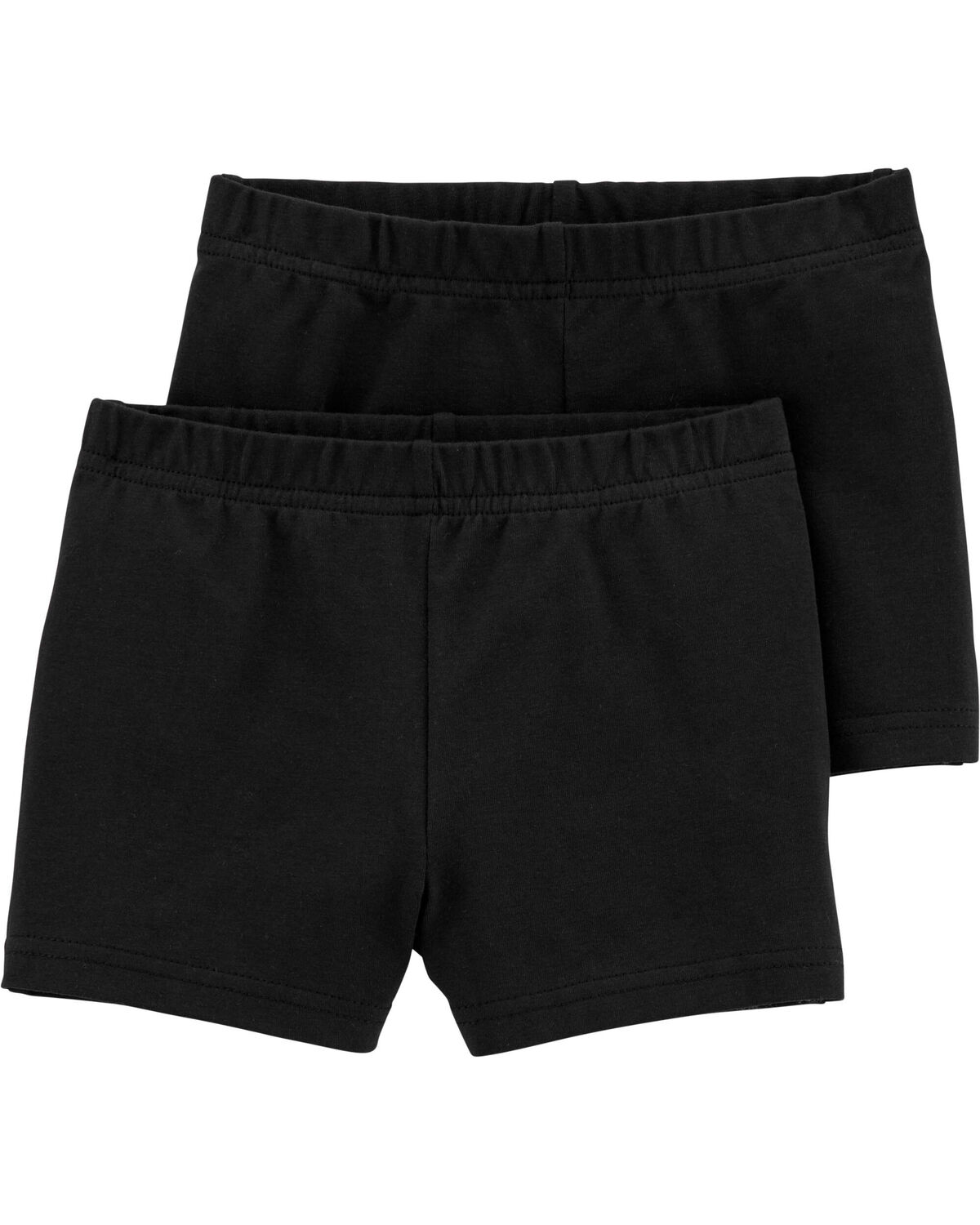 Baby Girl 2-Pack Cartwheel Shorts - Black - Image 3