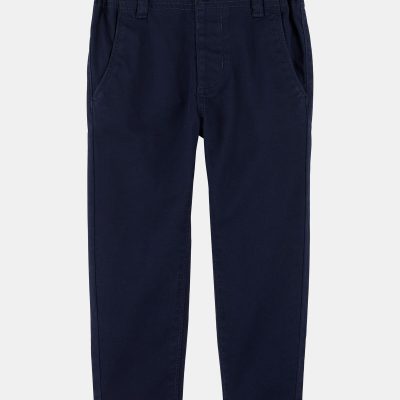Baby Slim Tapered Chino Pants - Navy