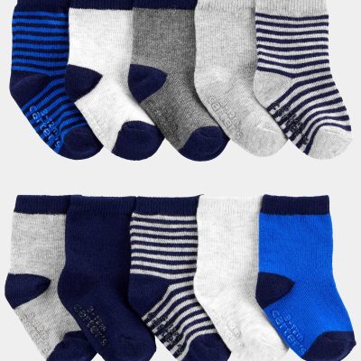 Baby Boy 10-Pack Socks