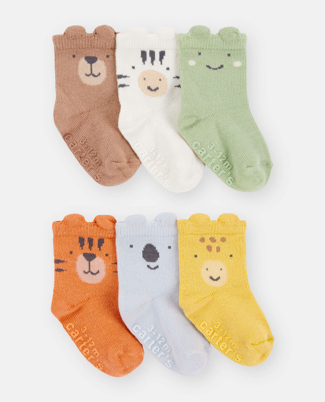 Baby 6-Pack Crew Socks - Image 2