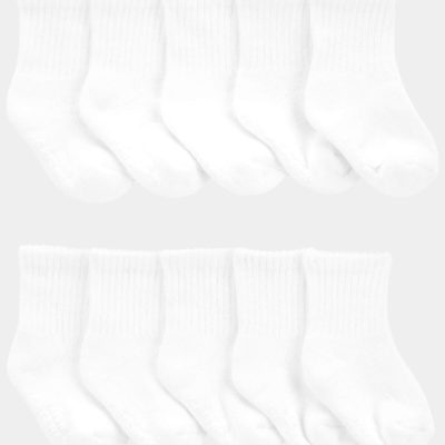 Baby Boy 10-Pack Crew Socks