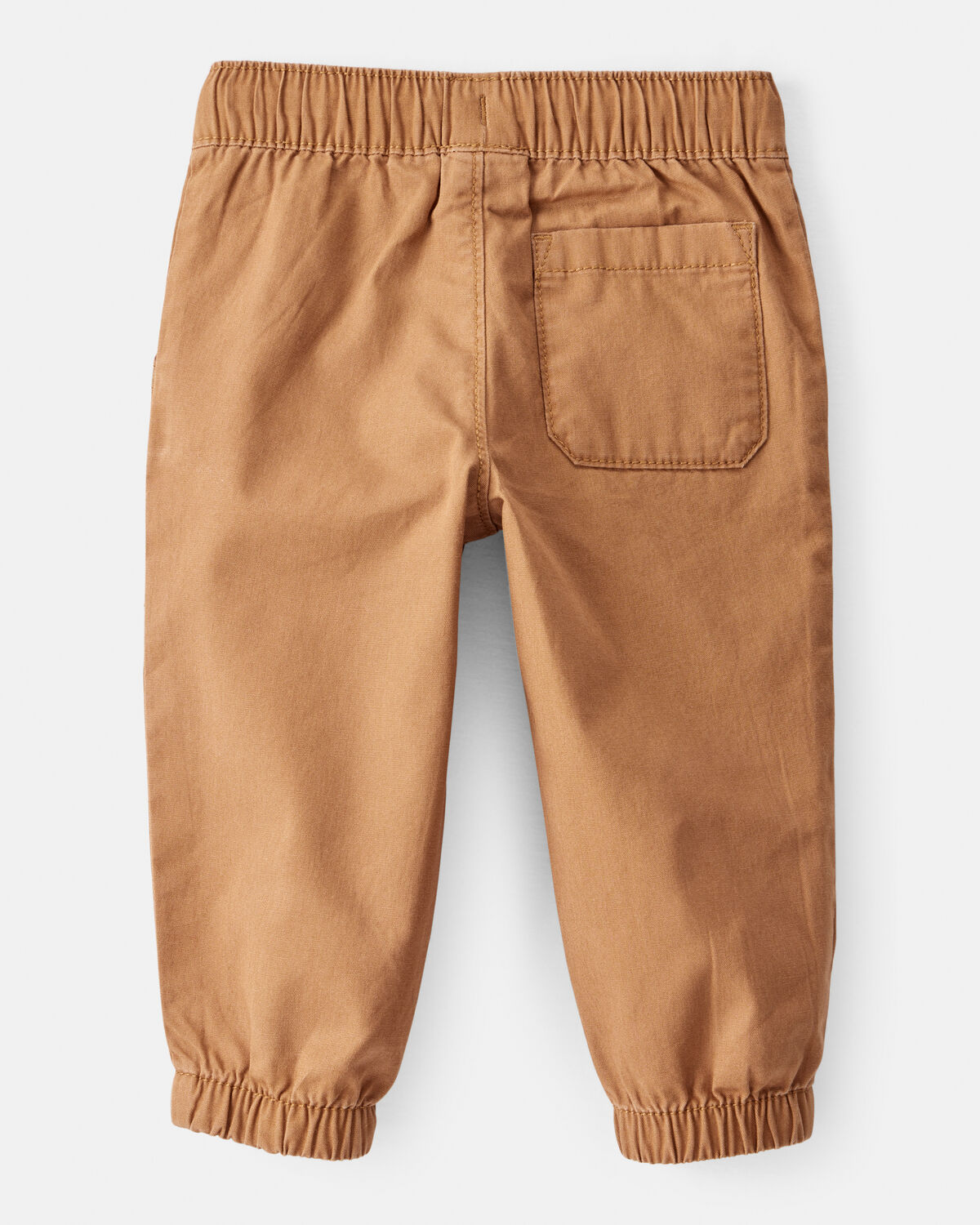 Baby Boy Cotton Everyday Pull-On Jogger - Brown - Image 2