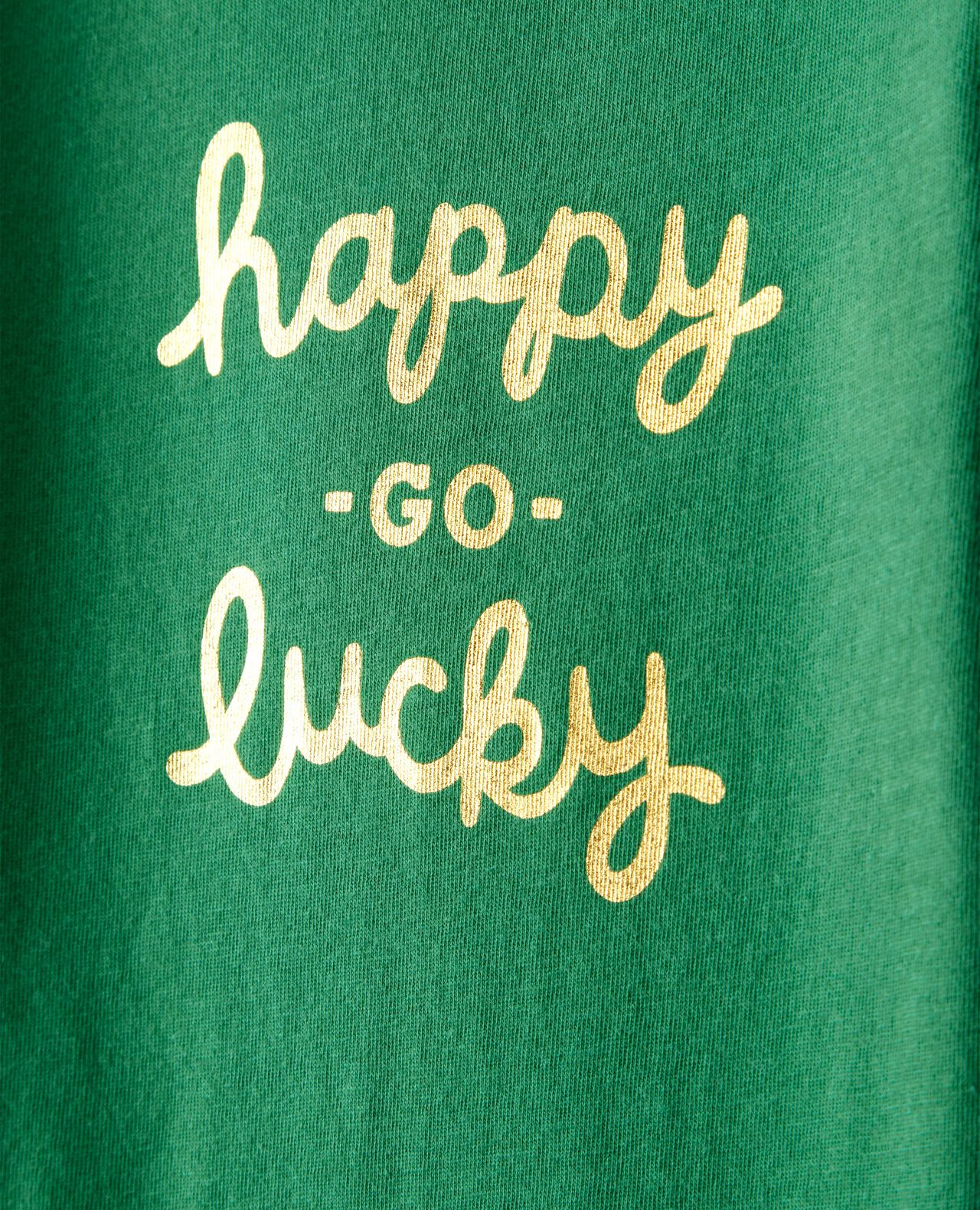 Baby St.Patrick's Day Long-Sleeve Graphic Bodysuit - Green - Image 3