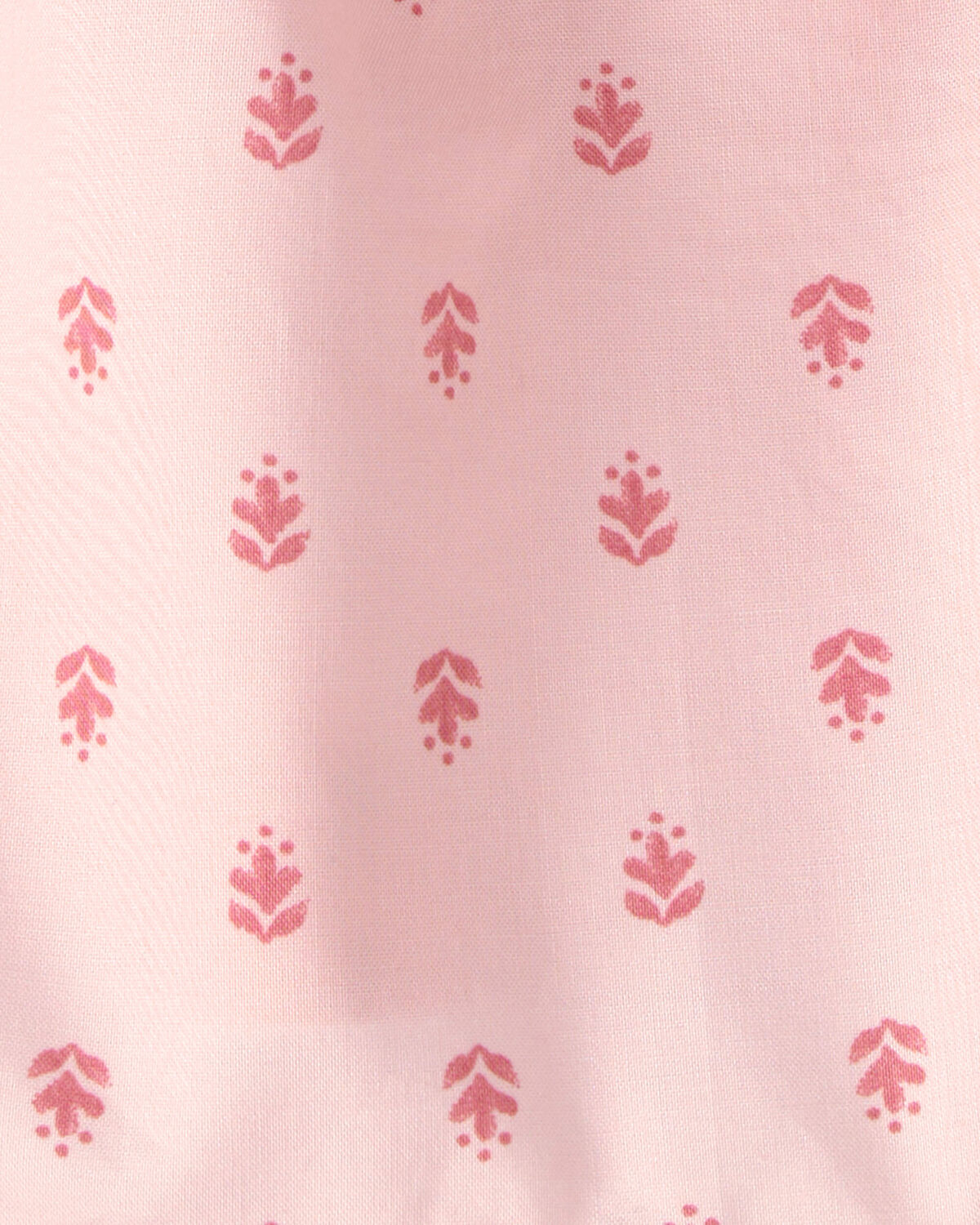 Baby Girl 3-Piece Flutter Sleeve Outfit Set - Pink - Image 3
