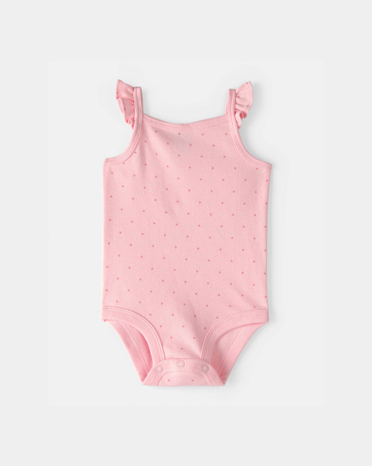 Baby Girl 3-Piece Chambray Outfit Set - Blue/Pink - Image 10