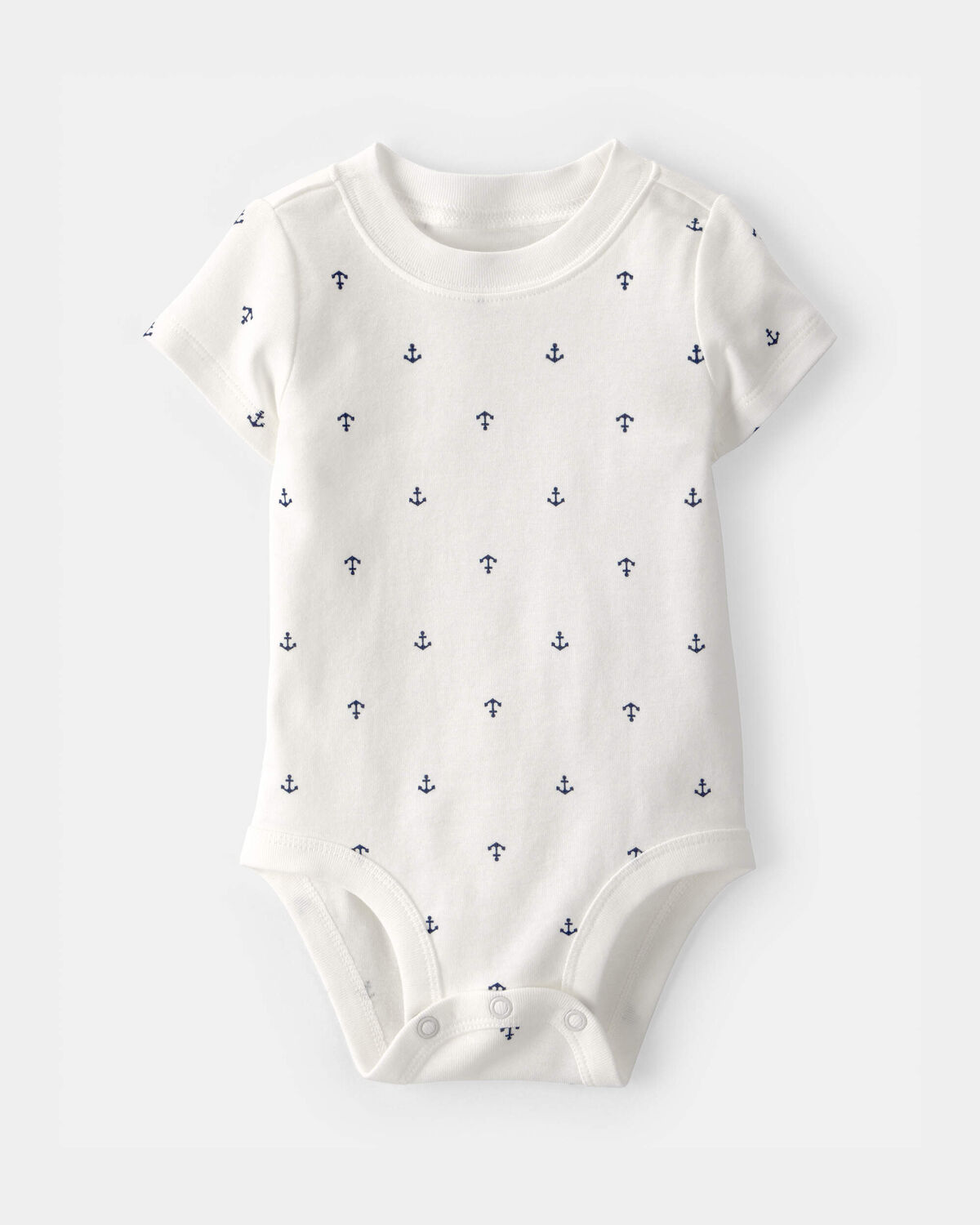 Baby Boy 3-Piece Anchor Polo Outfit Set - Red/Blue/White - Image 2