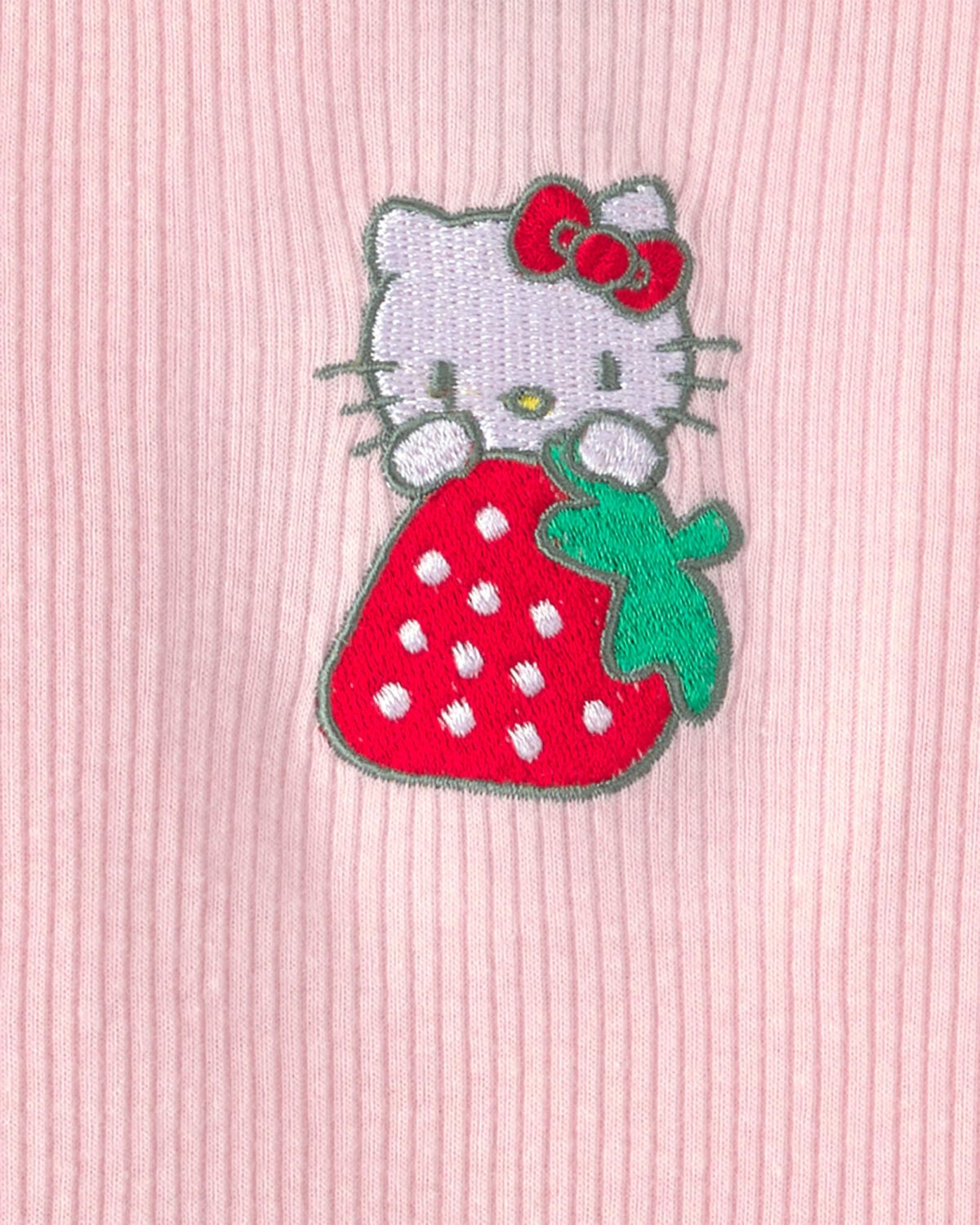 Baby Girl 2-Piece Hello Kitty® Top & Skort Set - Pink/Green - Image 5