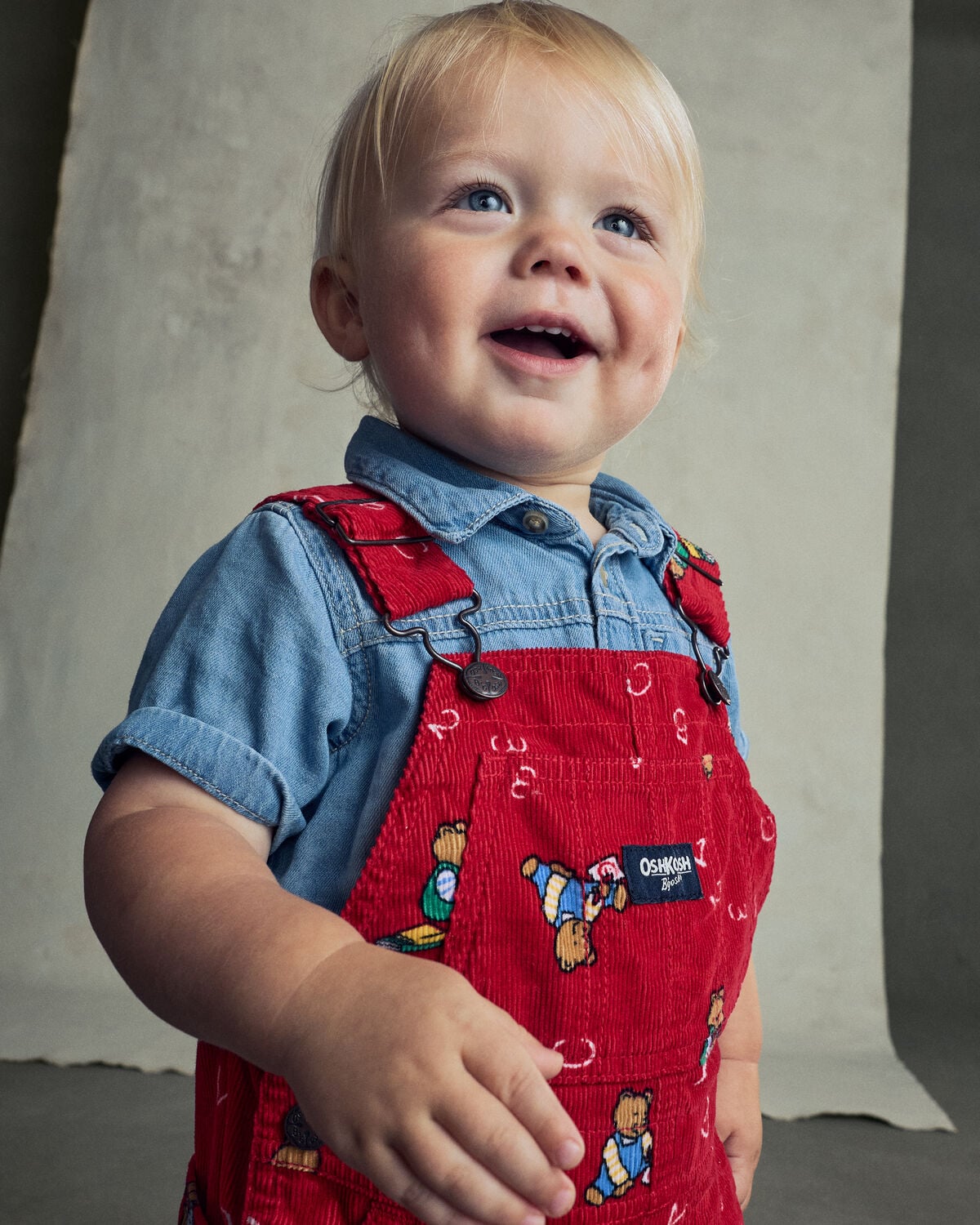 Baby Boy Denim Button-Down Shirt - Blue - Image 4