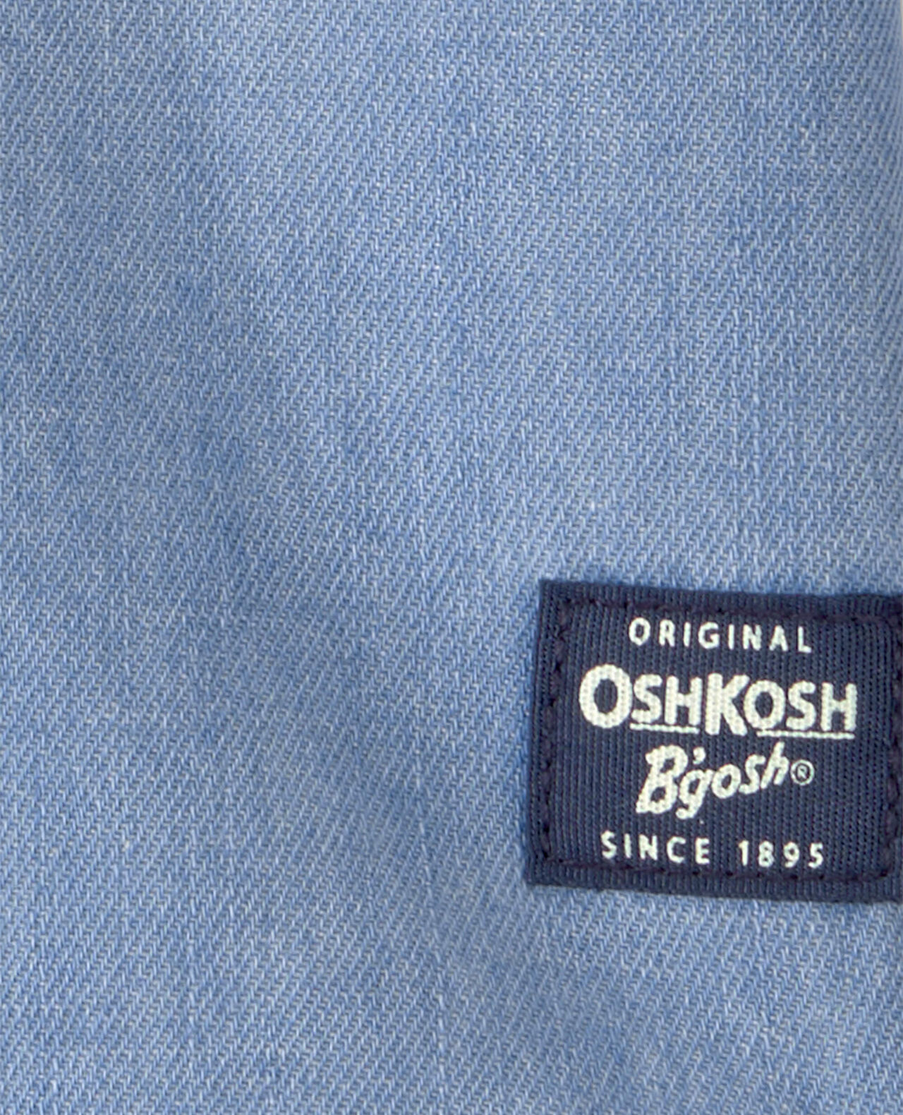 Baby Boy Denim Button-Down Shirt - Blue - Image 6