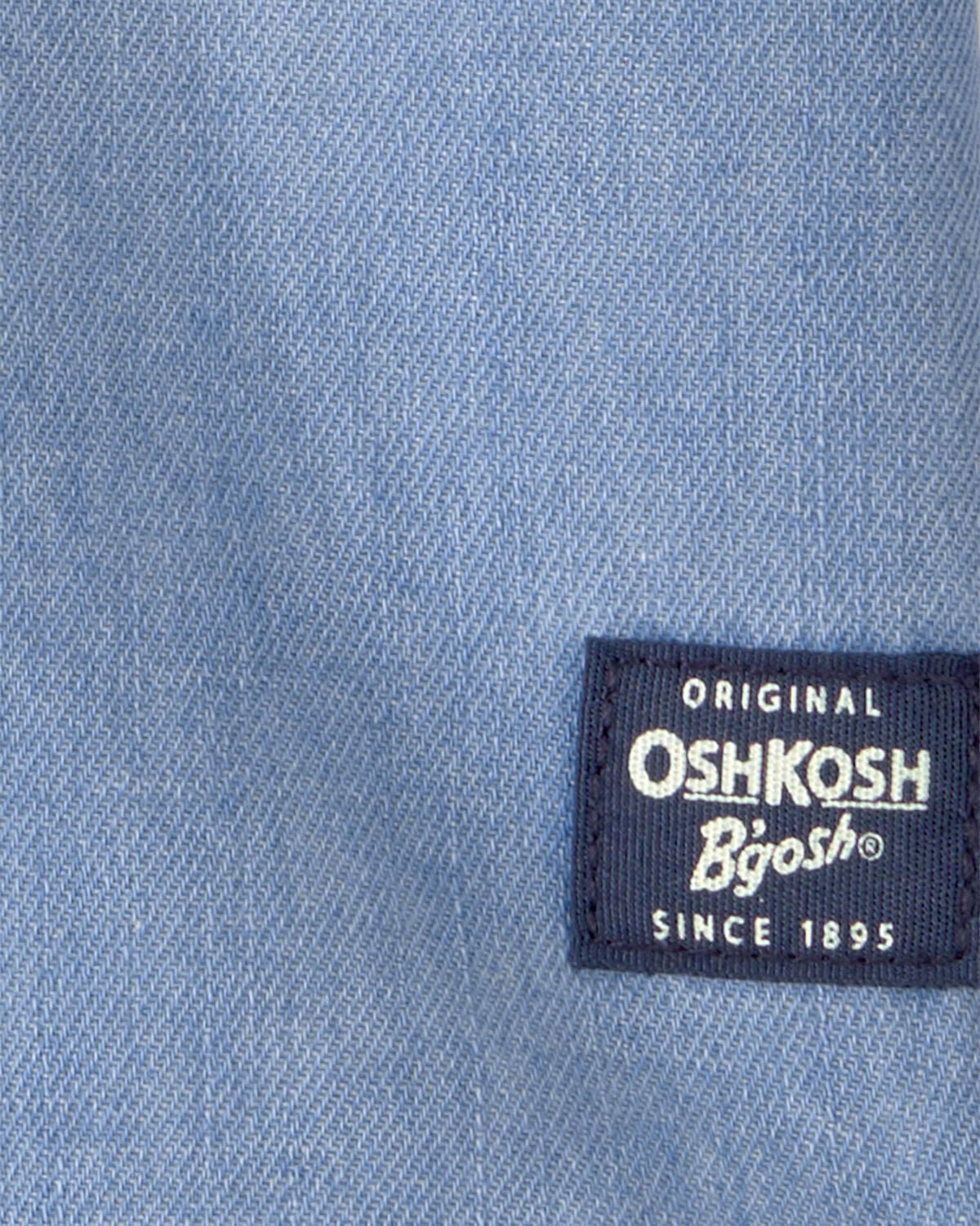 Baby Boy Denim Button-Down Shirt - Blue - Image 5