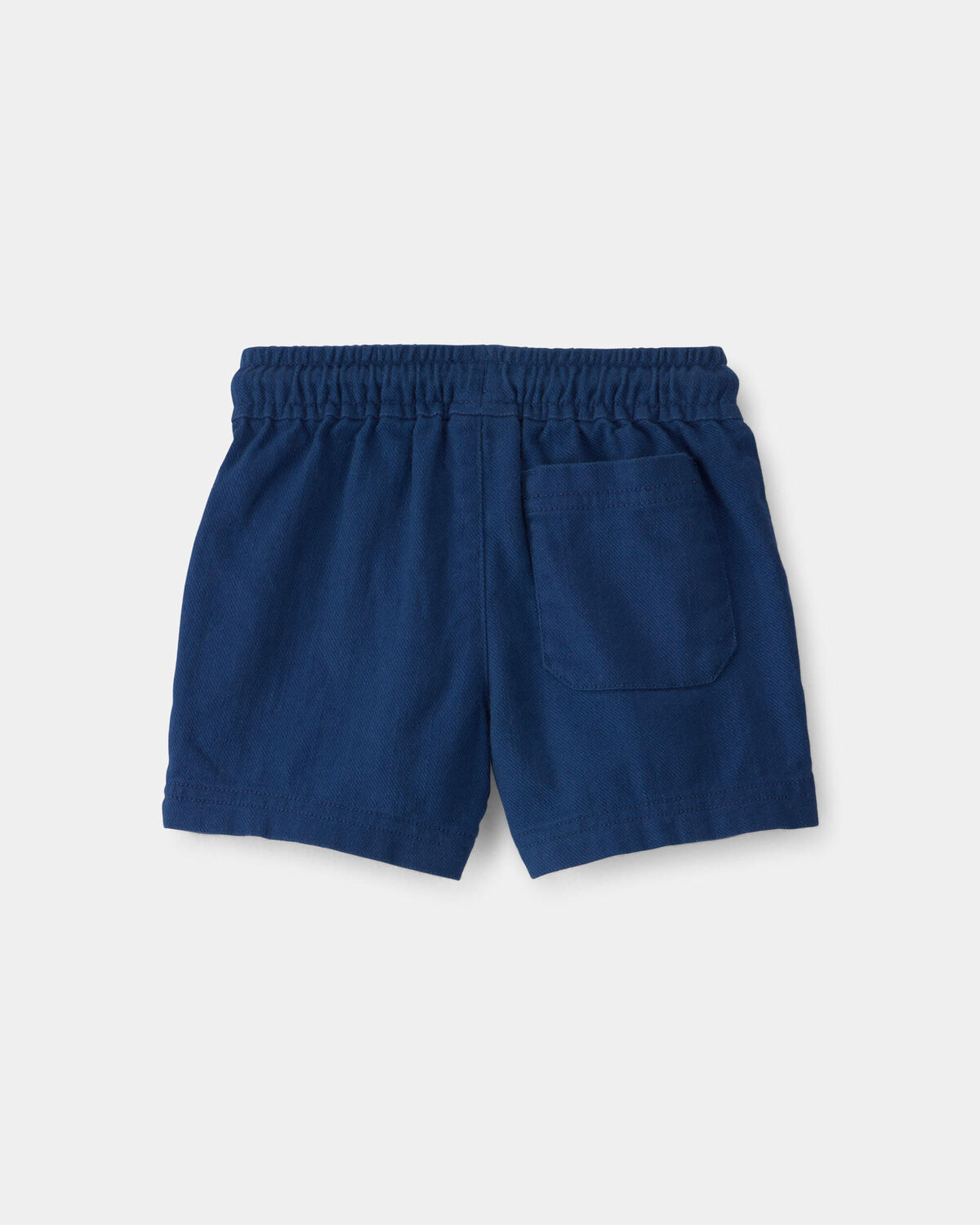 Baby Boy Twill Shorts - Blue - Image 2