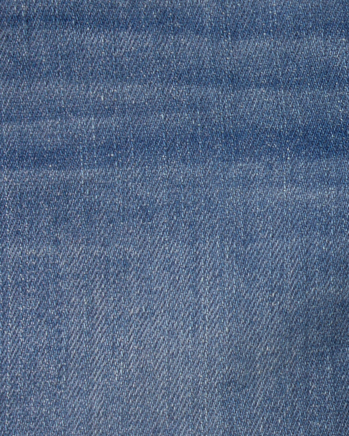 Baby Girl Eyelet Trim Denim Shorts - Dark Wash - Image 3