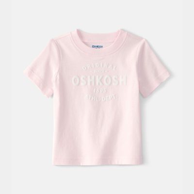 Baby Girl OshKosh Logo Short-Sleeve Graphic Tee - Pink