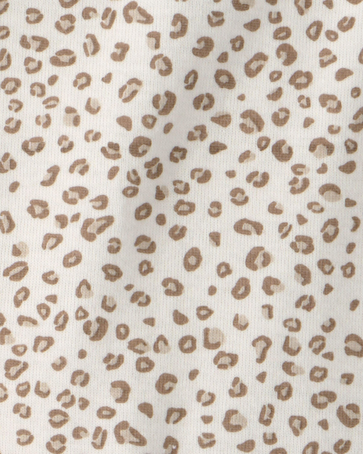 Baby Girl 3-Piece Cheetah Top, Bodysuit & Short Set - Khaki/Ivory - Image 3