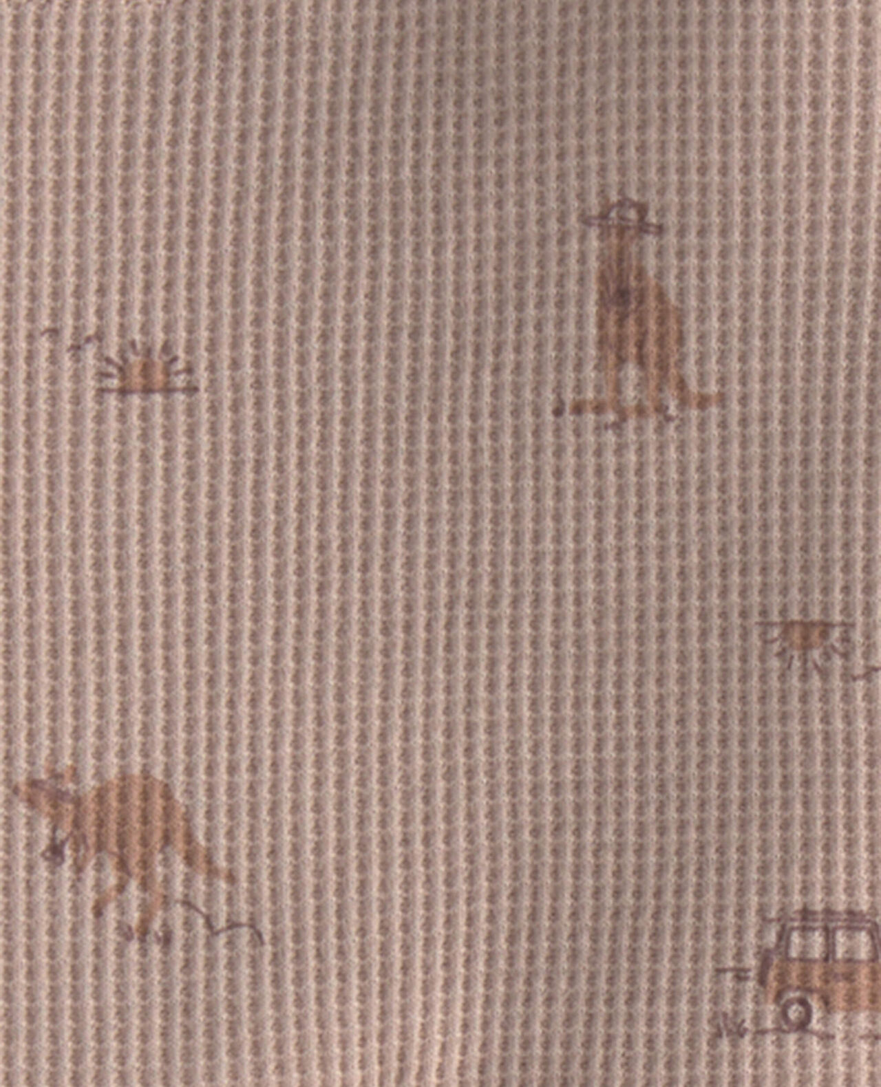 Baby Boy 2-Piece Safari Animal Top & Short Set - Brown - Image 4