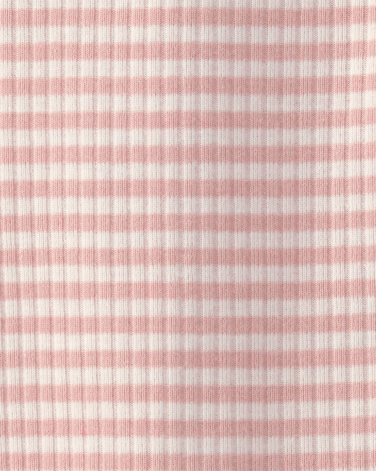 Baby Girl Striped Sleeveless Romper - Pink - Image 2