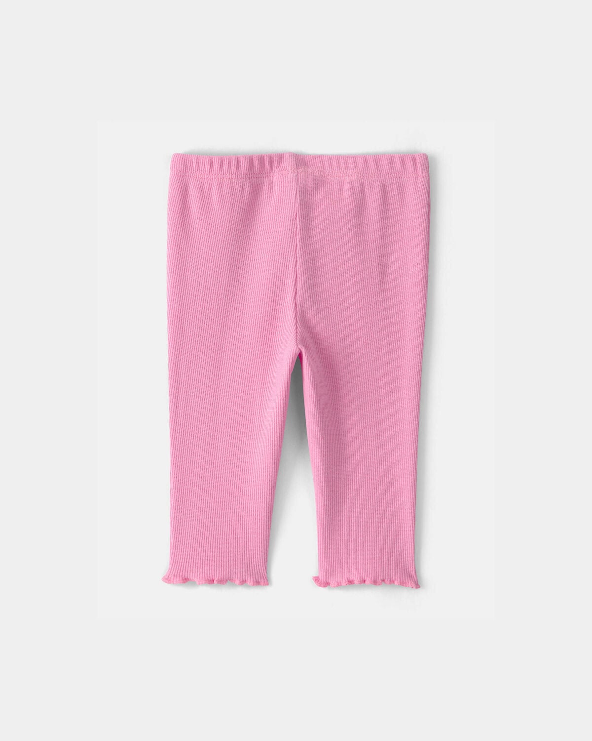 Baby Girl Rib Pants - Pink - Image 2
