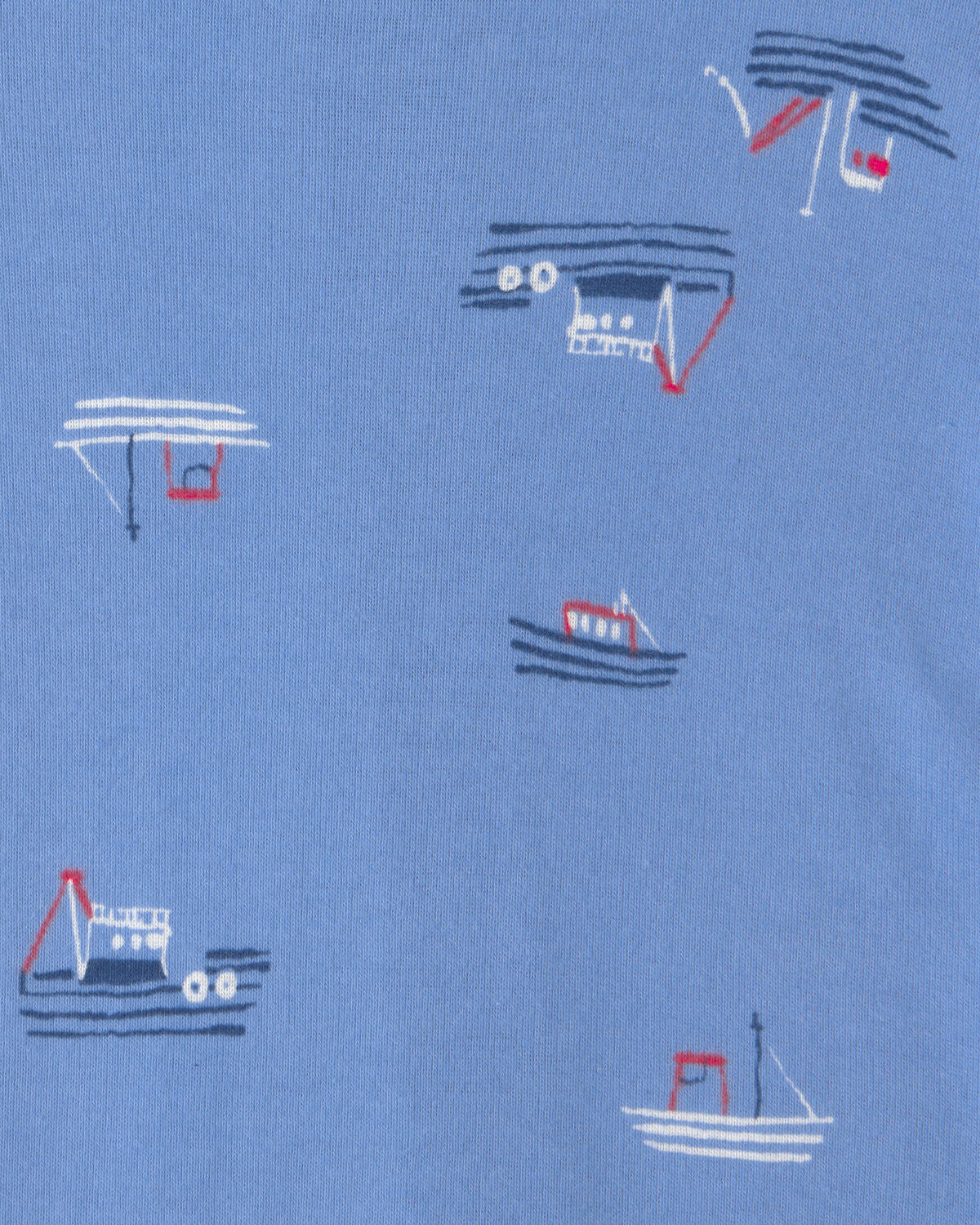 Baby Boy 2-Pack Boat Snug Fit 1-Piece Pajama - Blue - Image 5