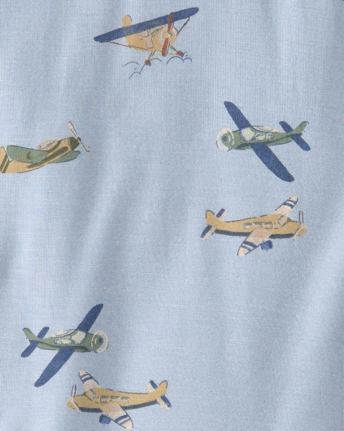 Baby Boy 2-Pack Plane PurelySoft Bodysuits - Blue - Image 4